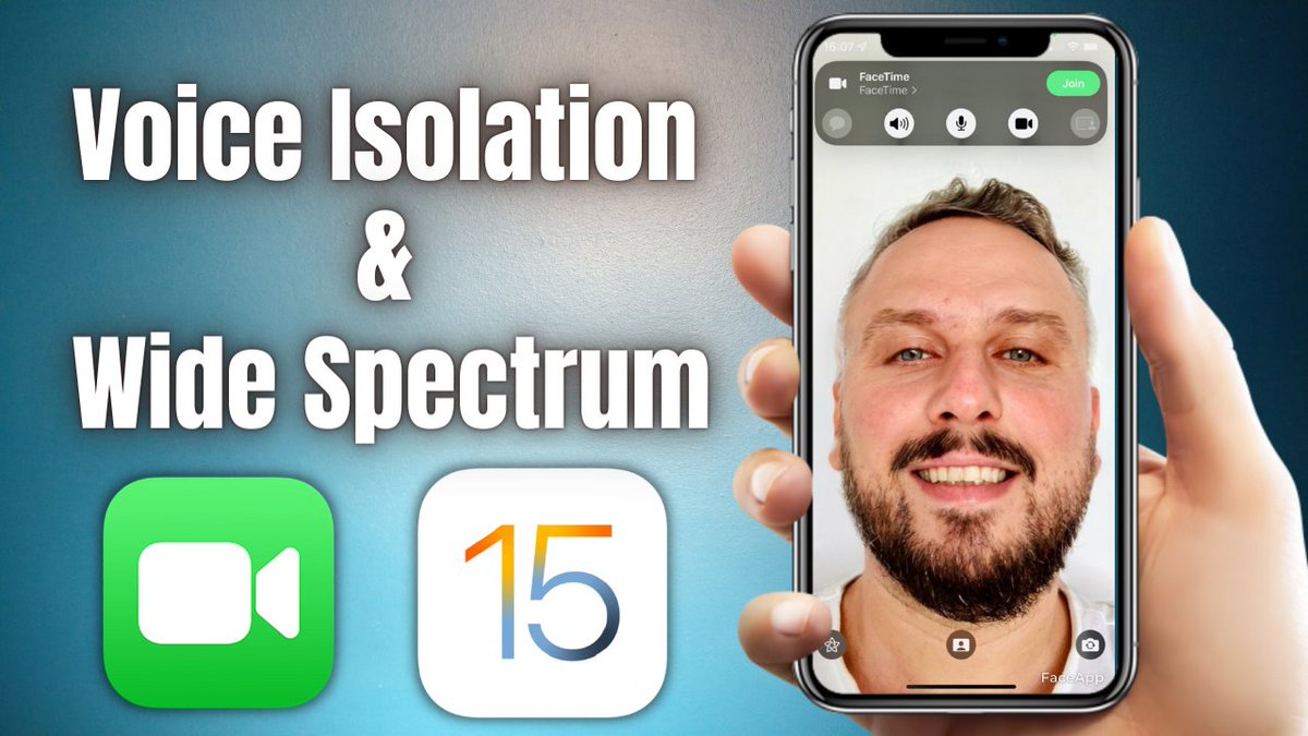 TechLinkYT's tweet image. Find out how to block or enhance the background sound on a FaceTime call, using these new iOS 15 feature
#VoiceIsolation #WideSpectrum #iOS15
youtu.be/uniNGEf76Lc