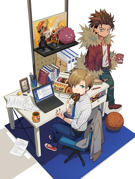 バディミ絵 ルークとアーロン 