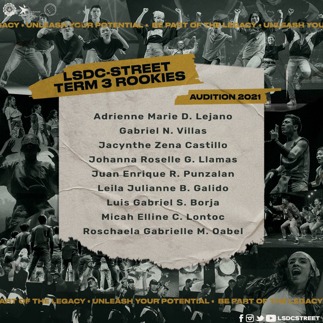 lsdcstreet's tweet photo. We warmly welcome our newest batch of rookies who are ready to #UnleashTheirPotential and experience excellence with us! Congratulations and welcome to the family 💚🏹

Poster by: Loren Roasa https://t.co/HECPr5cuoG
