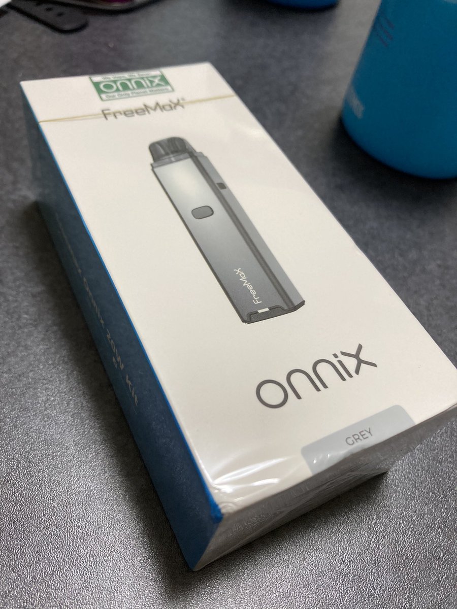 zumahoon's tweet photo. アリエクで6月7日に注文した #FreeMax #Onnix 届いた❗️
時間はかかったけど2721円❗️
#VAPE https://t.co/t64xWzl2t1
