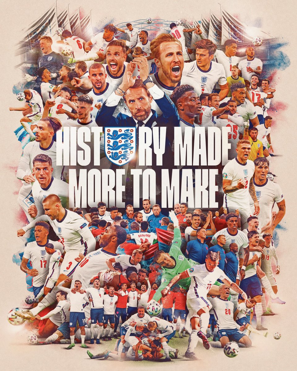 England's tweet photo. A special team. A special summer.

We’re just getting started! 💪 https://t.co/mxbPPnIHam