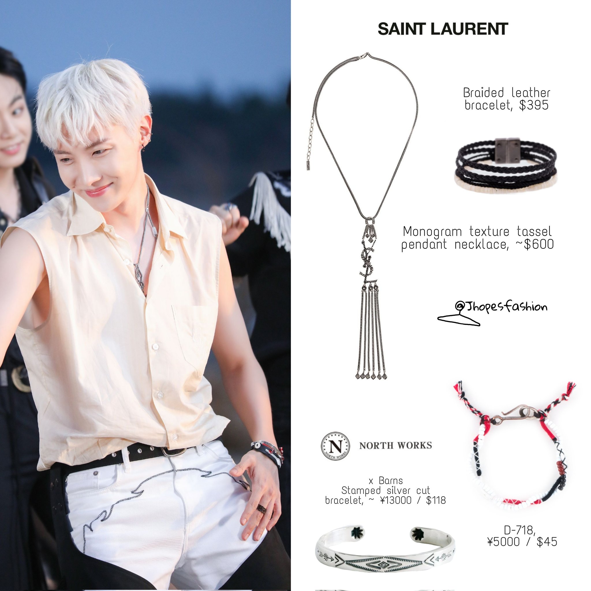 j-hope's closet (rest) on X: Hoseok's Louis Vuitton x NBA outfit and LV  bracelet & necklace 210526 - #BTSonLSSC #Jhope #제이홉 #Jhopefashion #BTS   / X