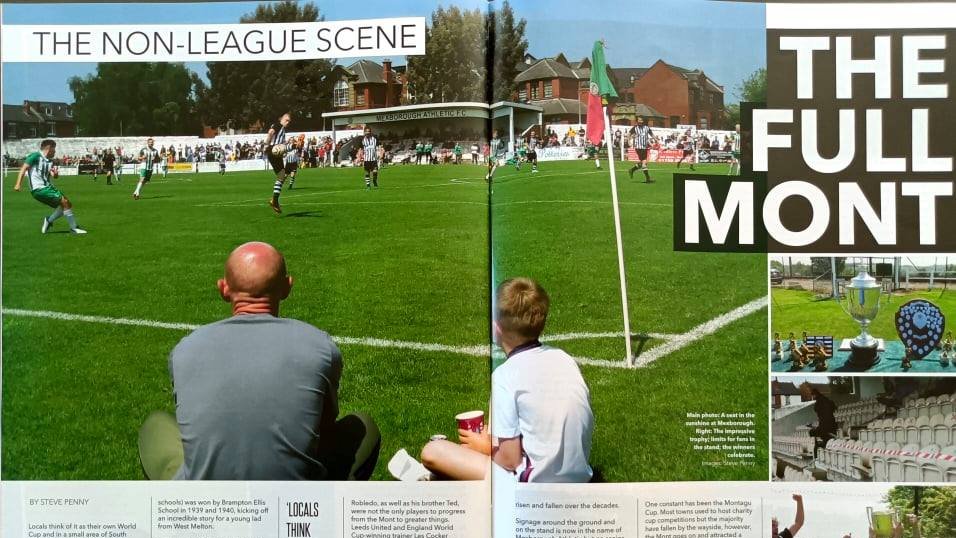 The national Football Weekends magazine featured the Montagu Cup.  It's in the July edition which is in WHSmiths for the next few days. Or buy a digital copy at tinyurl.com/8mmcnyzz
<a href="/WASAAWFC/">Swinton Athletic FC</a> @jokerfc1967 <a href="/ClubMexborough/">Mexborough Athletic Football Club</a> @infomexborough1 <a href="/TravelsTyke/">Penny for your Sports</a>