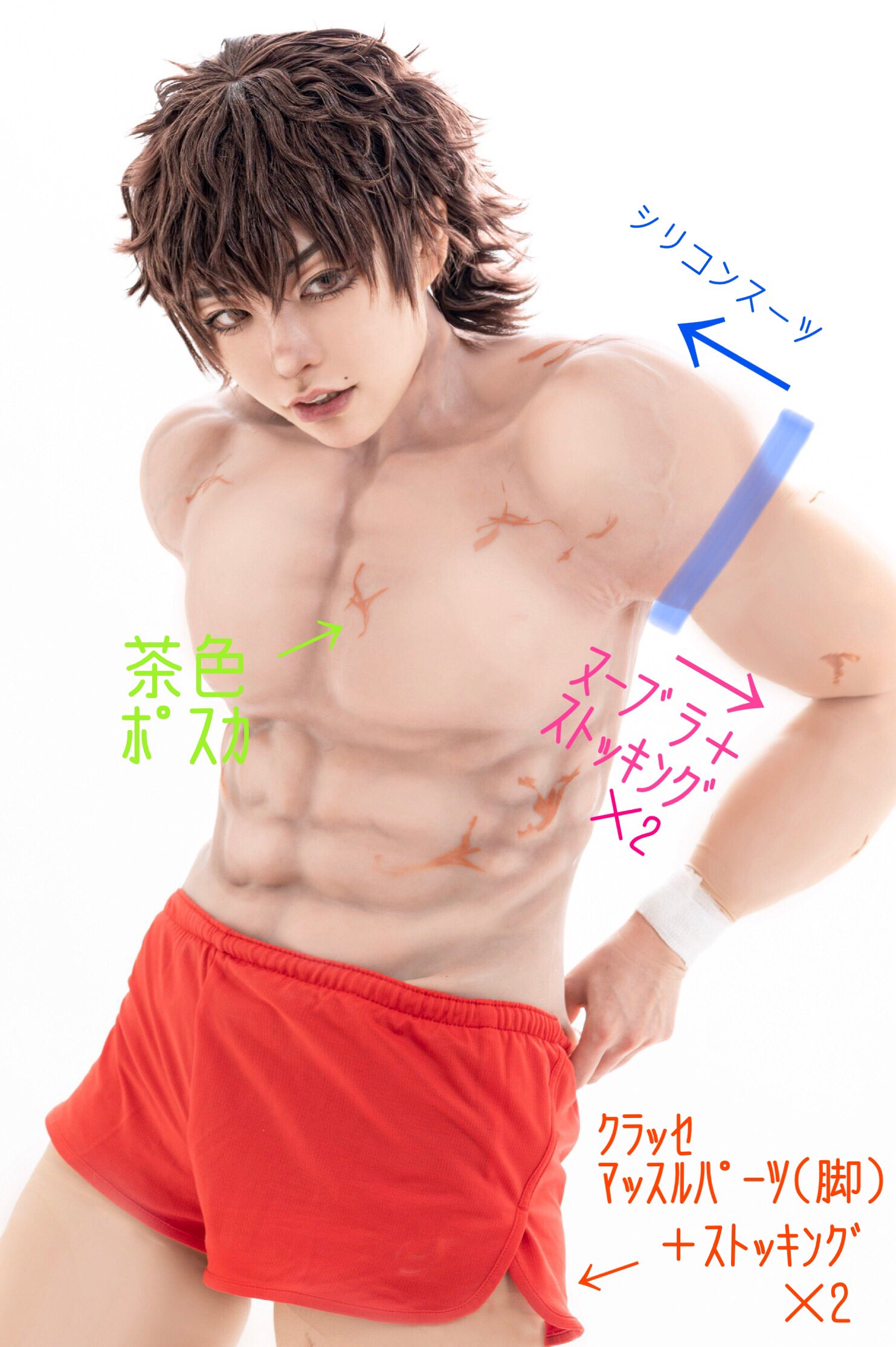 筋肉スーツ シリコン 筋肉アーム 腕 肩 Amazon.co.jp: シリコン筋肉