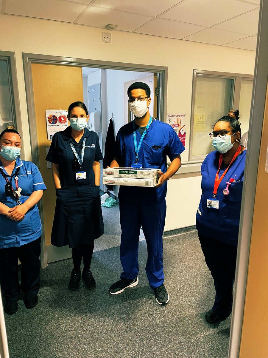 Our lovely Cardiothoracic Dr Stefan brought all our nurses donuts on his last day on the ward. Superb doctor, team player, we’re really going to miss him.