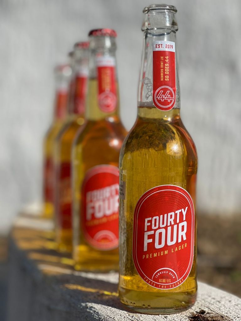 fourtyfourlager's tweet photo. As we wait for the alcohol ban to be lifted. Taste The Future with FourtyFour Premium Lager! Brewed in Mzansi, Brewed for the World! Brewed by @townshipbrew 🔴🍻 https://t.co/RZSVYdvAgP