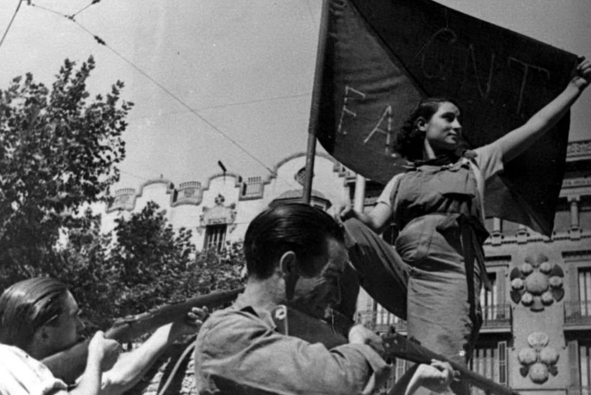 Испанские анархисты 1936