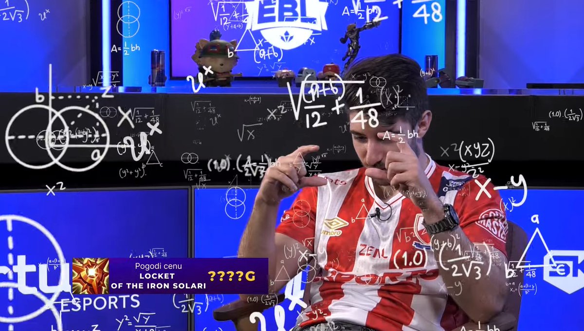 Monster math time! How well do pro players know item prices? 

It's time to put that to the test!

📺 EBL QUIZ - GUESS THE PRICE (English CC) youtu.be/2JSllOaMHVo 

🎮 <a href="/TasteLessLoL/">TasteLess</a> <a href="/PentaAiM/">DoubleAiM</a> <a href="/Nedara21/">Nedara</a> <a href="/nikolasenpailol/">Nikola Senpai</a> <a href="/Ryuzaki1v9/">Ryu</a>