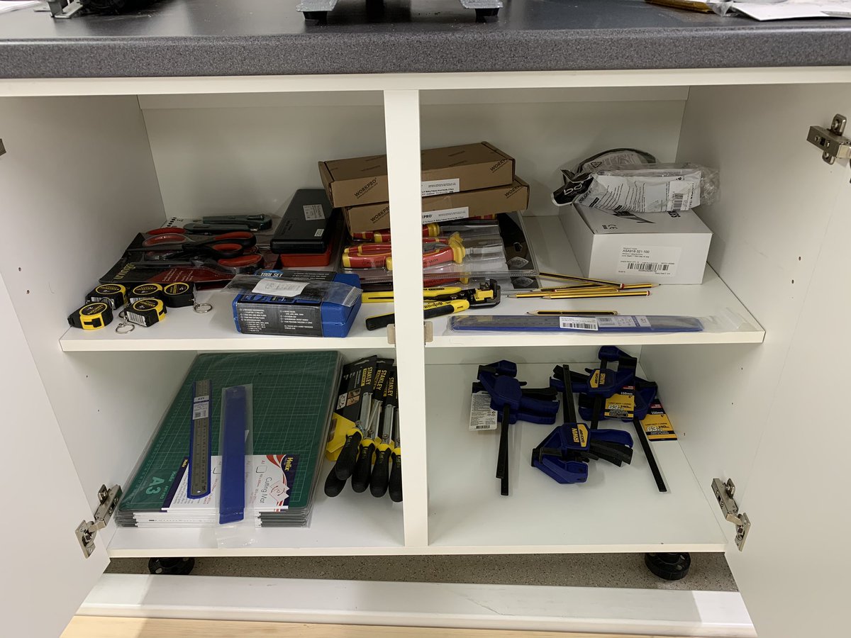 PiCodeandChips's tweet image. So I have put together a #makerspace to enrich our primary school chns #STEMeducation. Now trying to get certified to use, 3D printer, soldering iron, various hand saws, a lathe and drill etc but all trainers are telling me that my equipment is not suitable for primary!! WTH