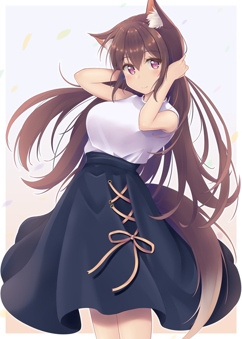 うちの獣耳お姉さん!
#創作 