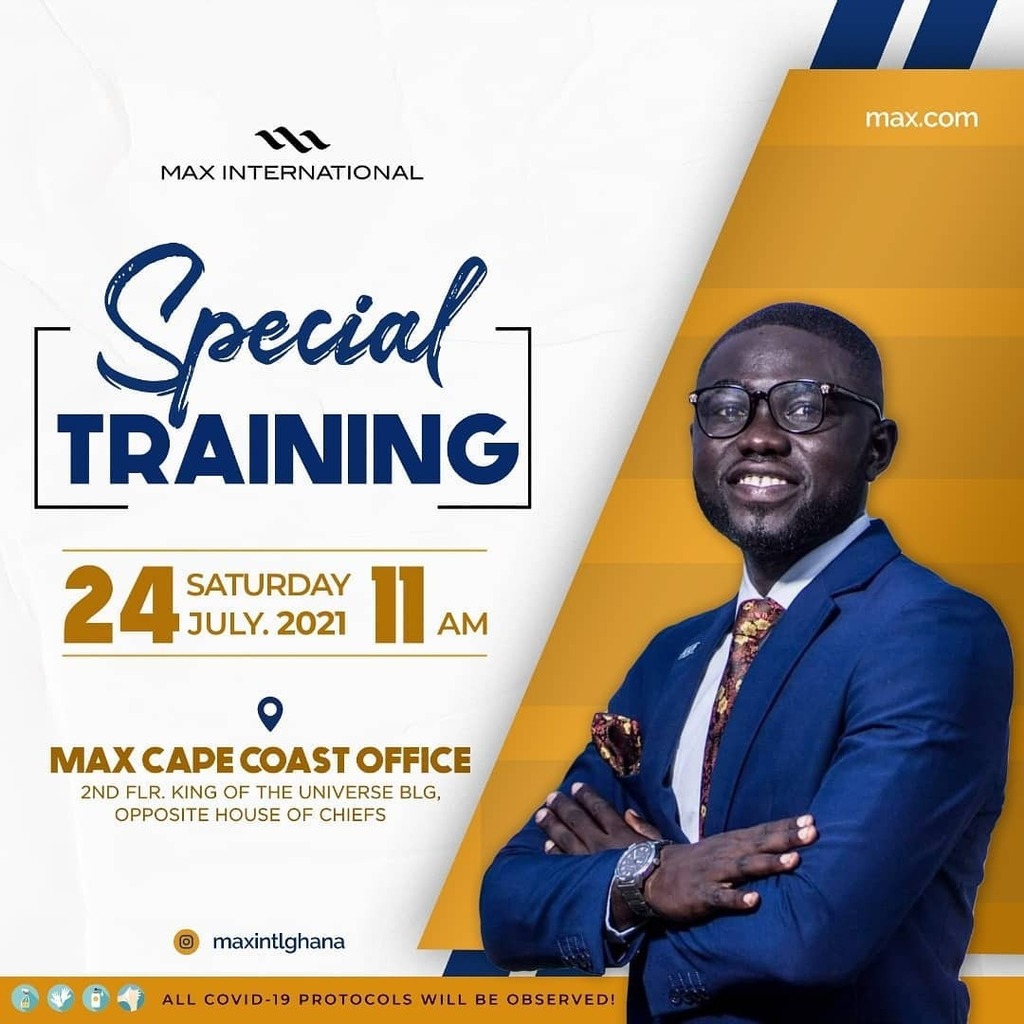 nkwamedebrah99's tweet image. Send a Hi for a seat..

All roads lead to  the Cape Coast office this Saturday/Sunday.

Time with the Youngest Diamond in Max Global, Black Diamond, Boss Obadiah Amankona
.
.
.
.
.
#maxBiz #diahbally #Opportunity  #entrepreneurship  #africa #kenya #siere… instagr.am/p/CRbI7jhnBBw/