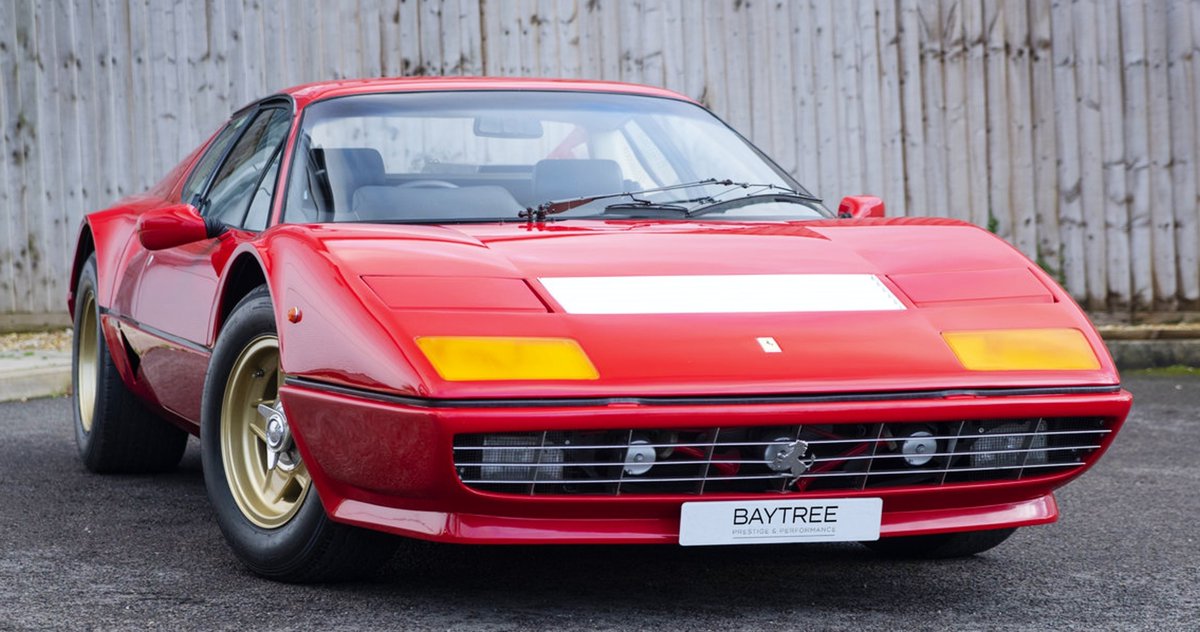 carandclassic's tweet photo. Old-school Ferrari's just age well don't they? Fully documented, prepped and road ready - have a look at this 70s twelve-cylinder beauty. 

https://t.co/O2FlvK3uw2

#ferrari #512 #boxer #512bb #classicferrari #berlinettaboxer #70ssupercars #classicsupercars #carandclassic https://t.co/HoigGDIh00