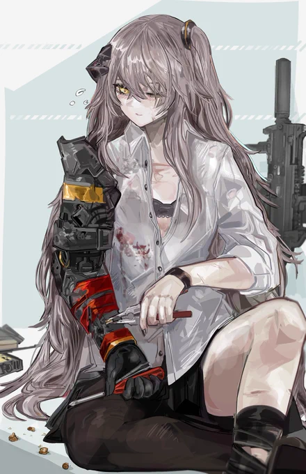 Take care of yourself, UMP45
#GirlsFrontline 