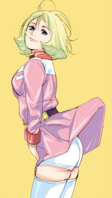 セイラさん。「半舷休息のはずなのに…」
#ガンダム 
