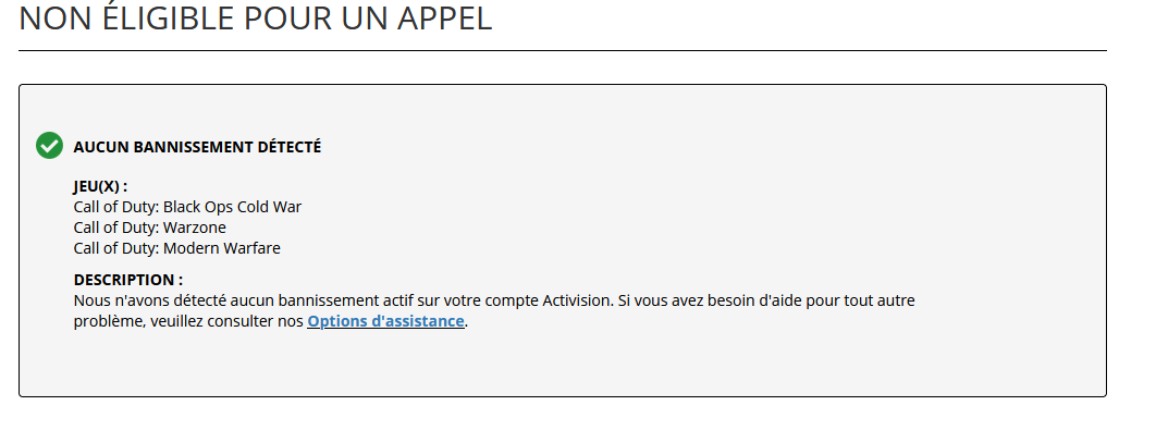 SladiiX's tweet photo. @Romain_Fps @ActivisionFR se qui est le plus marrant la dedans c'est que quand je vais sur mon compte activision et bas je n'est aucun ban sur mon compte XD https://t.co/n6u3EgSDPa