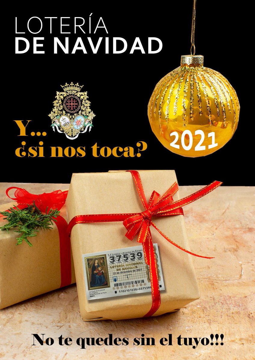 Sto_Entierro's tweet photo. Ya a la venta los décimos de la #loteriadenavidad https://t.co/NstHJ8ooc2