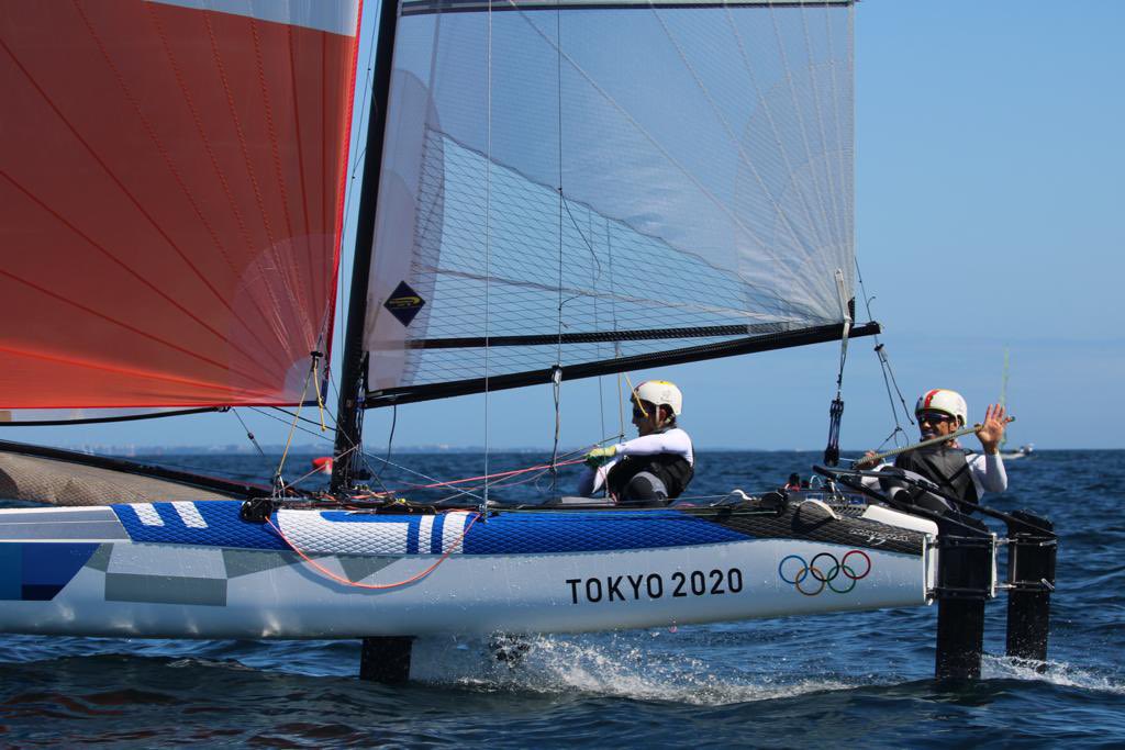 Delapierre & Audinet - Tokyo 2020 - Nacra 17 tweet media
