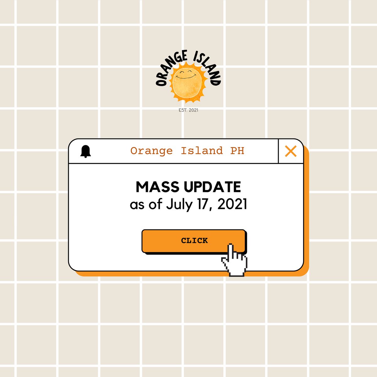 orangeislandph's tweet photo. #OIPH_Updates

Please read the thread below to see the status of your orders 😊🧡 https://t.co/t5xISellGh