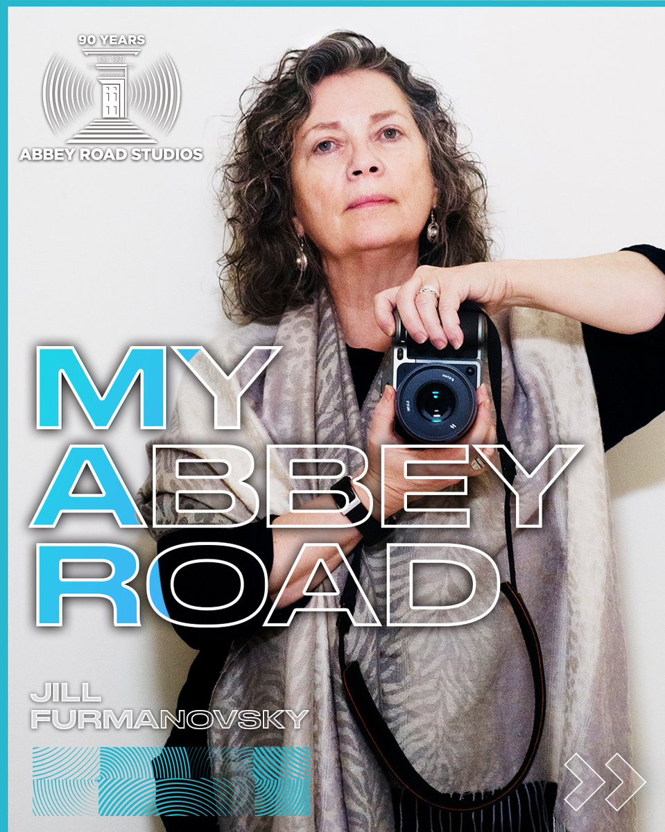 #MyAbbeyRoad…with #JillFurmanovsky. The legendary music photographer, and previous Abbey Road artist-in-residence, is the latest addition to our 90th-anniversary series. Read in full here: bit.ly/2UV7eLH #AbbeyRoad90