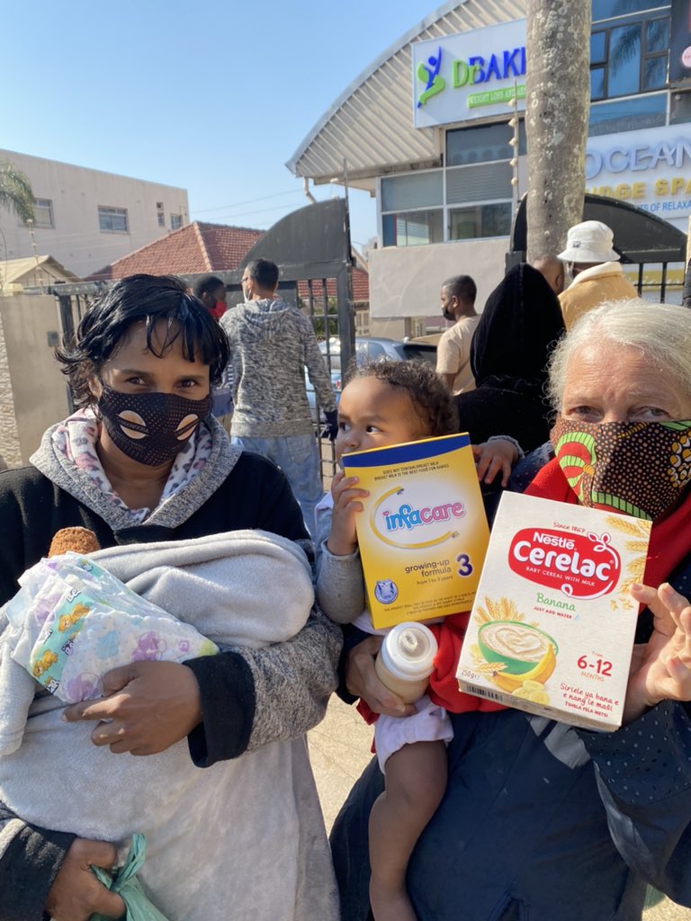 Hamaalin's tweet image. After I saw the situation on the ground here in #KZN all I can say is If you have extra formula at home please don’t hesitate to send some to #Durban or alternatively donate to @AMASADirectAid website. #HelpSA #KZN #StandWithKzn #PrayForSouthAfrica #RebuildSA