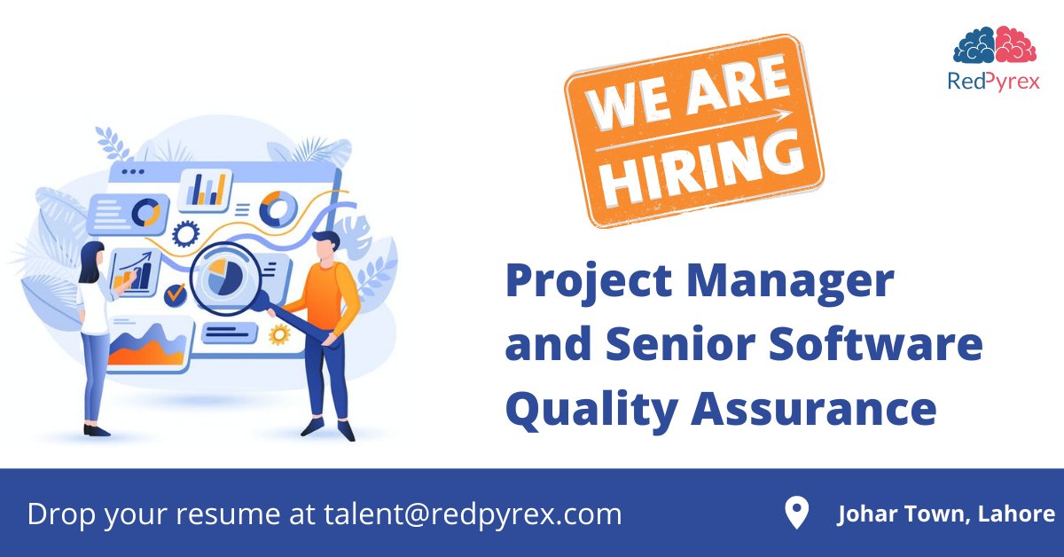 PyrexTalent's tweet image. !!! 𝐇𝐢𝐫𝐢𝐧𝐠 𝐀𝐥𝐞𝐫𝐭!!!
Innovative, Fast Paced &amp;amp; Challenging environment- Work on Enterprise Level Software and SaaS (software as a service) environment
#Experience: Minimum 2 years of experience 
Interested candidates can share resumes at talent@redpyrex.com
#ITjobs