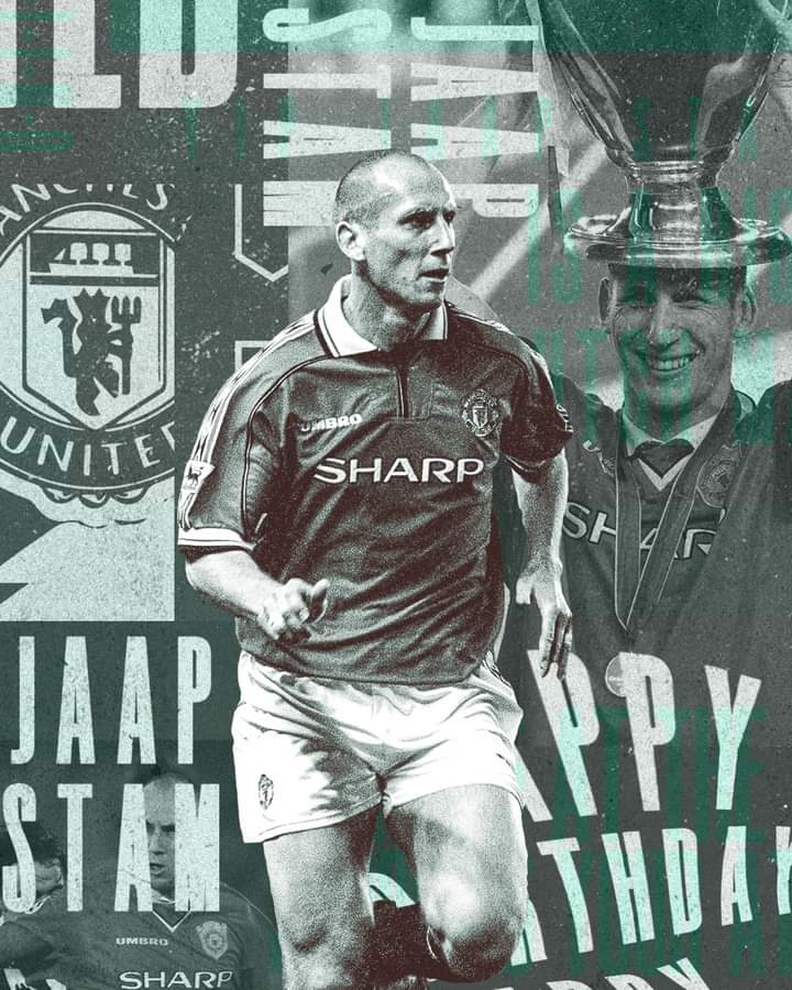 Happy birthday to our former Dutch rock, Jaap Stam!  