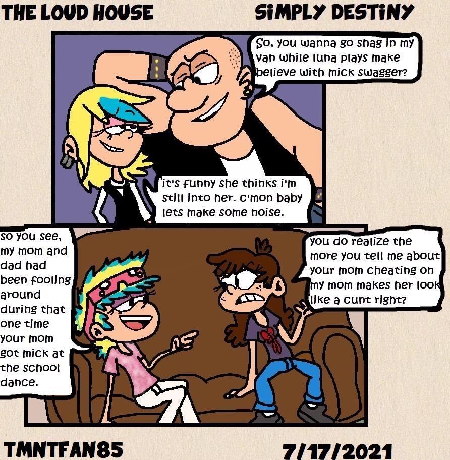 tmntfan1985's tweet photo. based on the new ep in the mick of time, Maxine brags to luna's daughter how even then her parents were going behind luna's back. #SamSharp #ChunkMonk #MaxineMonk #Shunk #TheLoudHouse #LunaLoud #saluna https://t.co/B6fSDsLOuC