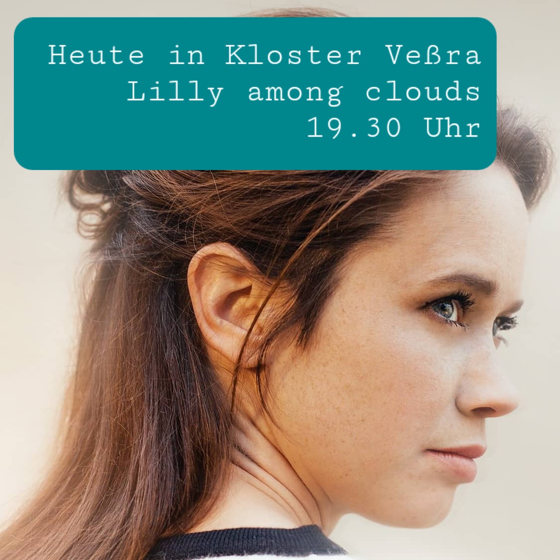 MuseumVessra's tweet photo. Der Wetterbericht verspricht gutes Wetter für den Abend. Also nichts wie hin nach #klosterveßra und das #Konzert von Lilly among clouds genießen! Ab 18.30 Uhr gibt es Kurzführungen durchs Museum. #Kulturtipp #KulturimKloster #lillyamongclouds https://t.co/XqHWhdCfiQ