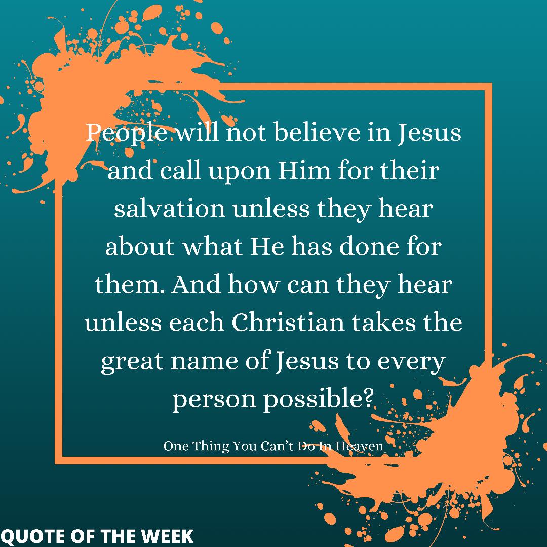 FindingSalaam's tweet photo. As believers, we have a life giving message and it's our responsibility to tell it. 

#FindingSalaam #TheQuoteofTheWeek https://t.co/5YchlbNmWw