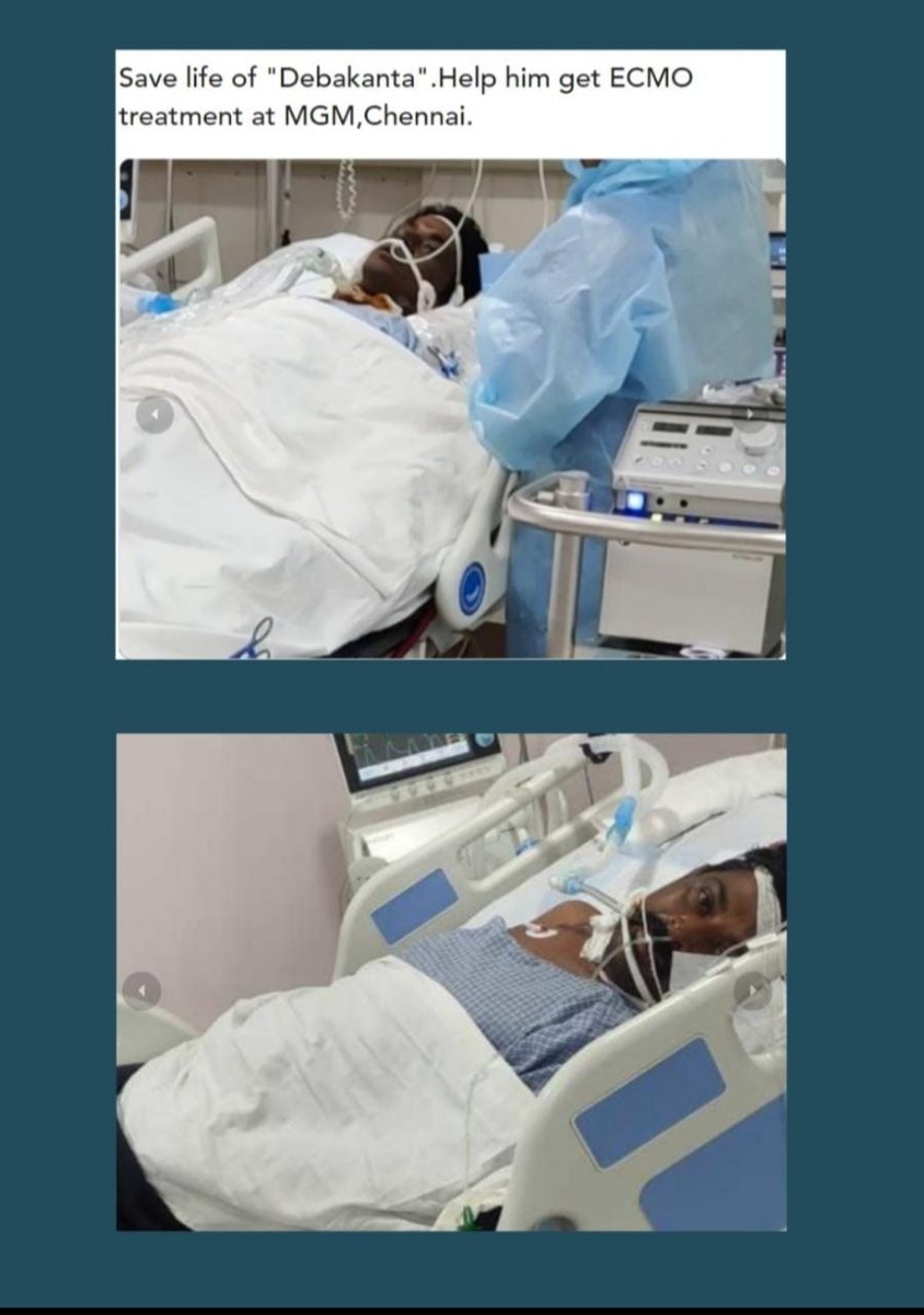 Bibeka_18's tweet photo. Your one help can save a life. Already 35 lakh + has been spend. Now he is in chennai mgm hospital.1 cr + needed for ECMO treatment
Goole pay no :- 8338018066 @CMO_Odisha @SonuSood @SoodFoundation @MoSarkar5T @dpradhanbjp @smileplease_org @sabyaactor 
#savedebakanta https://t.co/m7NGAyU4oy