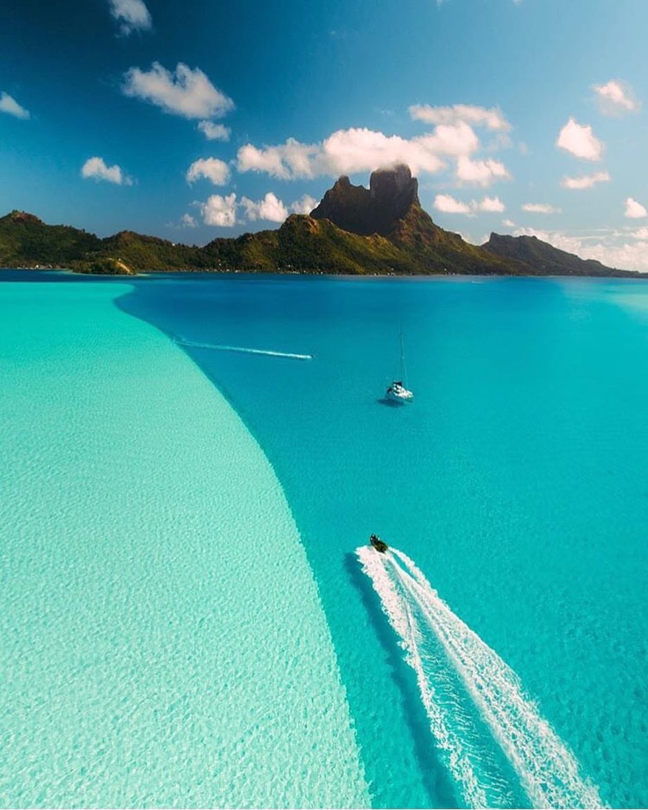 The Deep Blue Divide, Bora Bora🌸