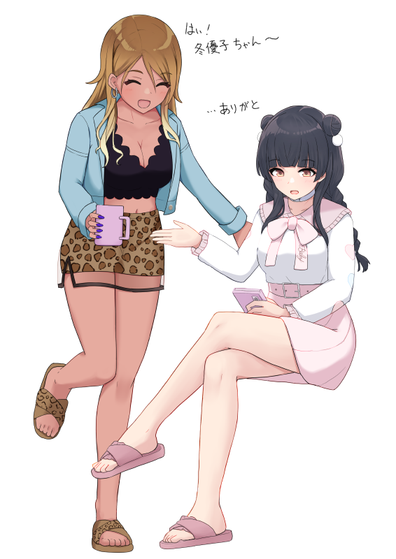 和泉愛依 ,黛冬優子 「おシャニの二人組 」|ゆーぐれむしのイラスト
