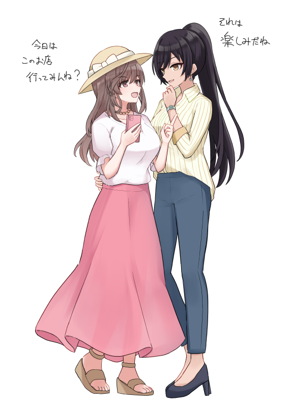 和泉愛依 ,黛冬優子 「おシャニの二人組 」|ゆーぐれむしのイラスト