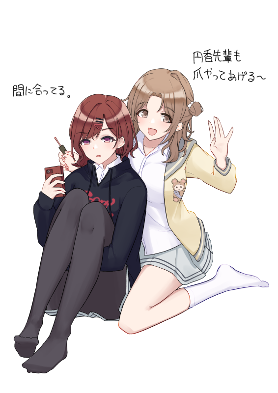 和泉愛依 ,黛冬優子 「おシャニの二人組 」|ゆーぐれむしのイラスト