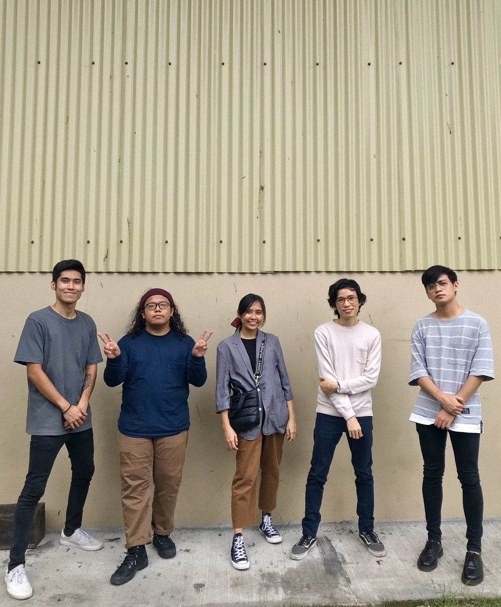 first photo with the boys ✨ grateful to be working with my favorite band. exciting times ahead! <a href="/munitheband/">Munimuni</a>