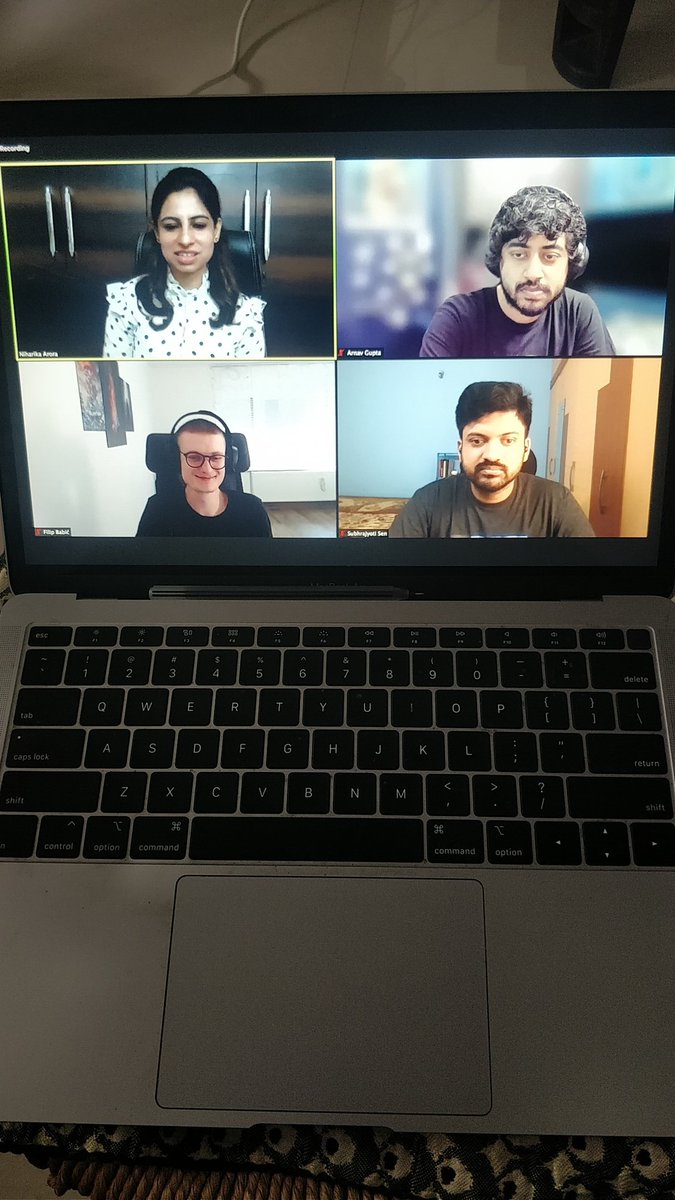 That was a very insightful session I attended today.

Thanks @theDroidLady @championswimmer @filbabic and @iamsubhrajyoti for answering most of the doubts which beginners and experienced developers had with them. 

#Android #AndroidDev #recro