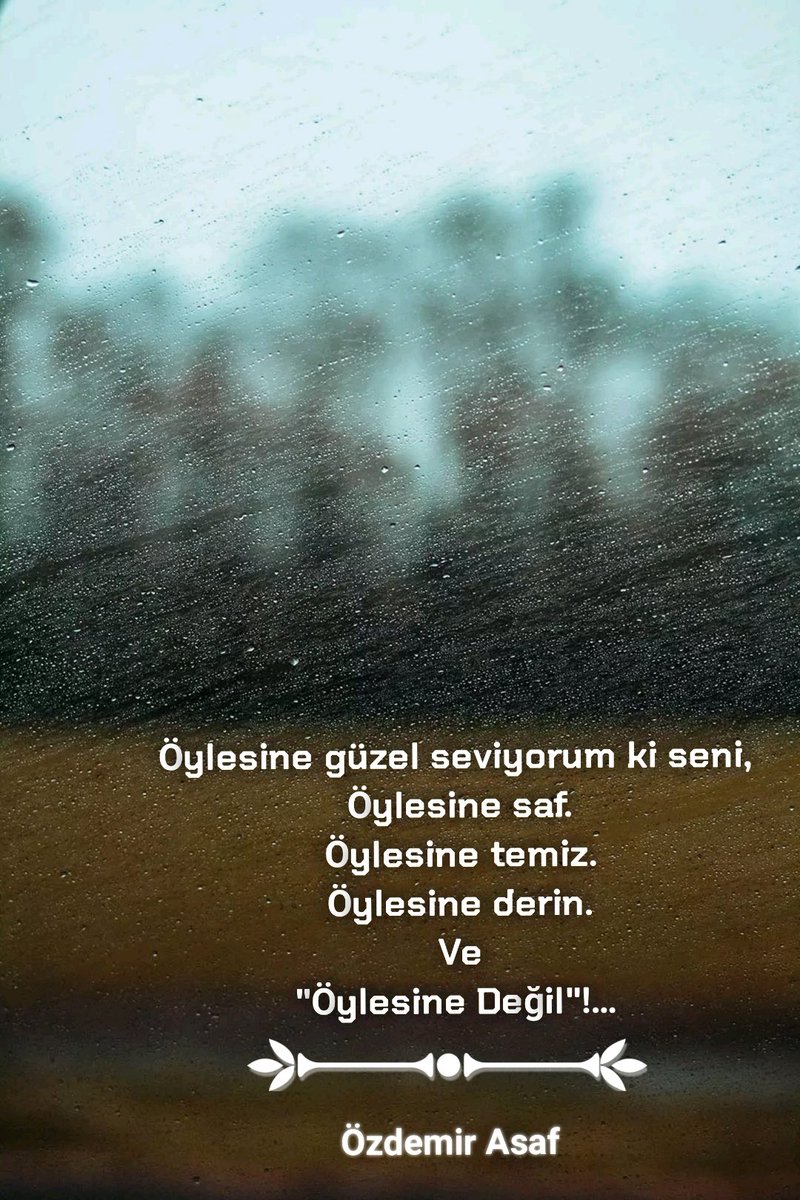 Öylesine güzel seviyorum ki seni,
Öylesine saf.
Öylesine temiz.
Öylesine derin.
            Ve
"Öylesine Değil"
                                  Ö.A
#sevgi #Ask #yalan #SiirSokakta #AhmedArif #hasretlesevdim #CemalSüreya #nazimhikmet