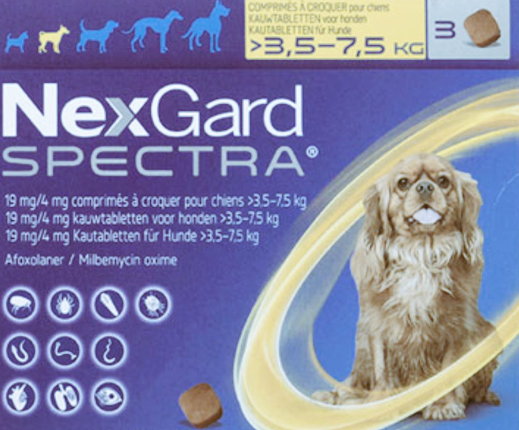 鳥天almighty V Twitter T Co Fy2xshnzkn ネクスガードスペクトラ は愛犬のノミ ダニお腹の虫駆除 フィラリア予防のオールインワン ビーフ味のソフトチュアブルで月一回食べるだけ 人気の高いお薬ですが値段も高い 病院で購入するより 断然 お勧め