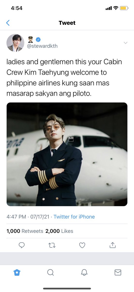 glamjeons's tweet image. #taekookau pilot jeon x cabin crew taehyung