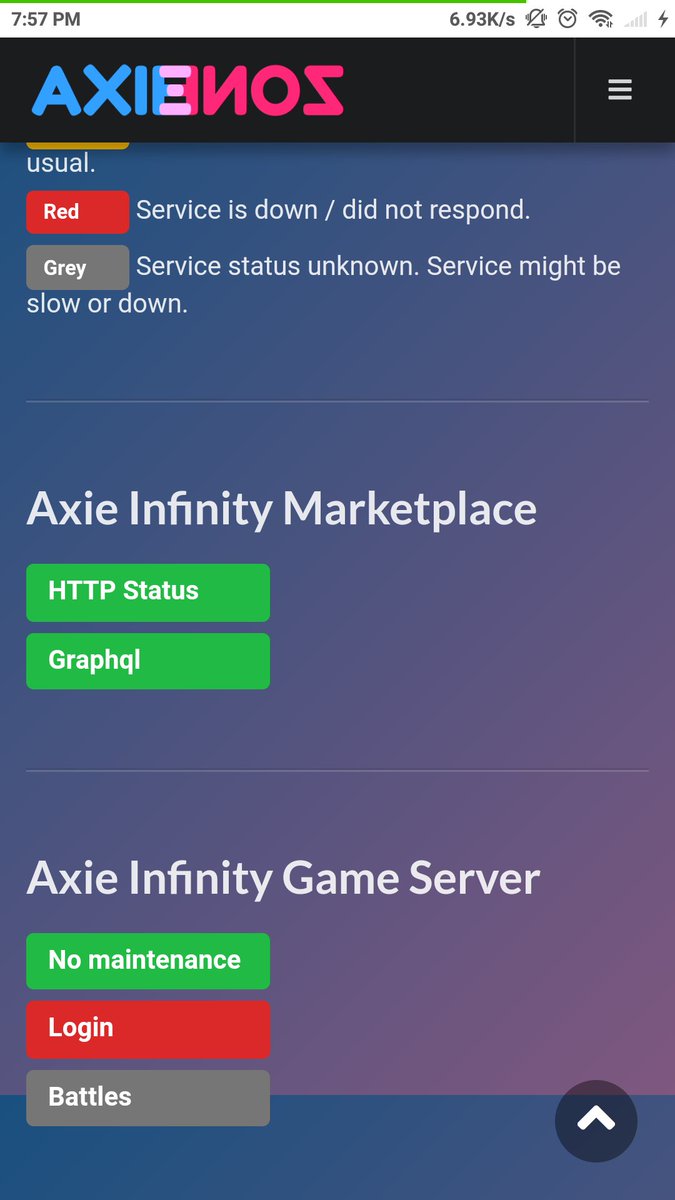 Kageho1's tweet photo. @AxieInfinity After 2nd Maintenance, hoping to be fixed soon... https://t.co/P3HKiylsmw