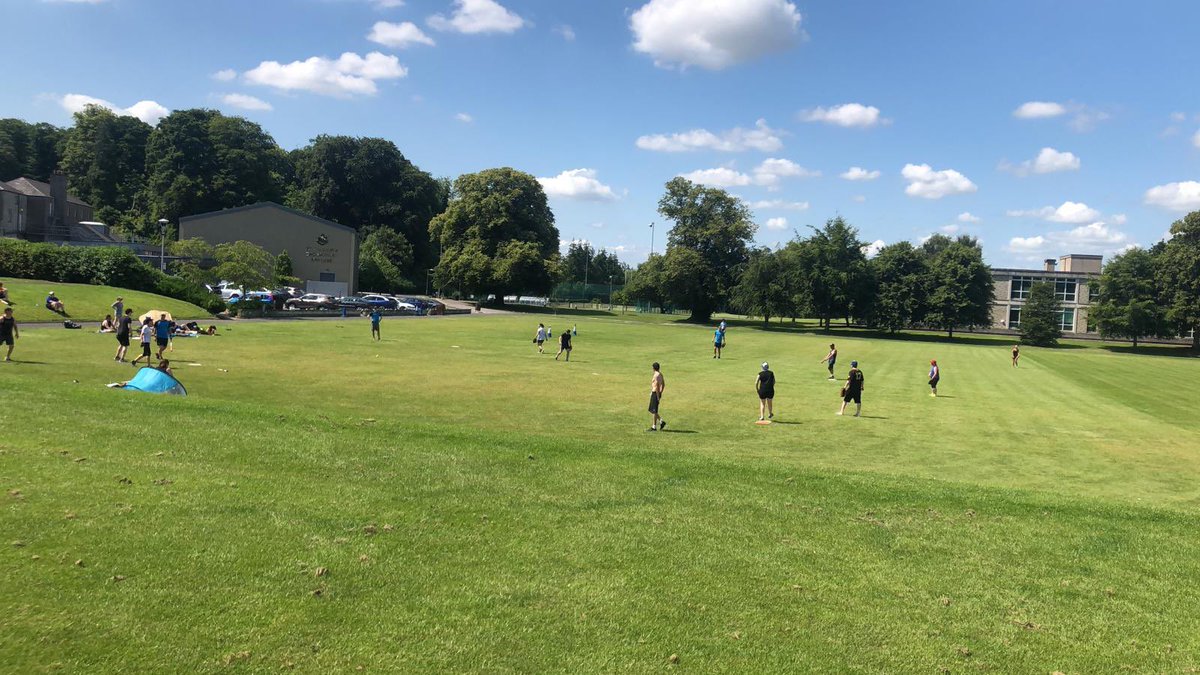 ColumL's tweet image. Enjoyed getting out to support the start of the Castleknock Blitz which raises money for Niall Mellon projects every year. Weather is phenomenal. Well done to Alan O'Rafferty and Castleknock on another great day!

Now for some kids camp softball this afternoon.