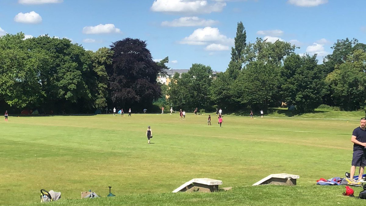 ColumL's tweet image. Enjoyed getting out to support the start of the Castleknock Blitz which raises money for Niall Mellon projects every year. Weather is phenomenal. Well done to Alan O'Rafferty and Castleknock on another great day!

Now for some kids camp softball this afternoon.
