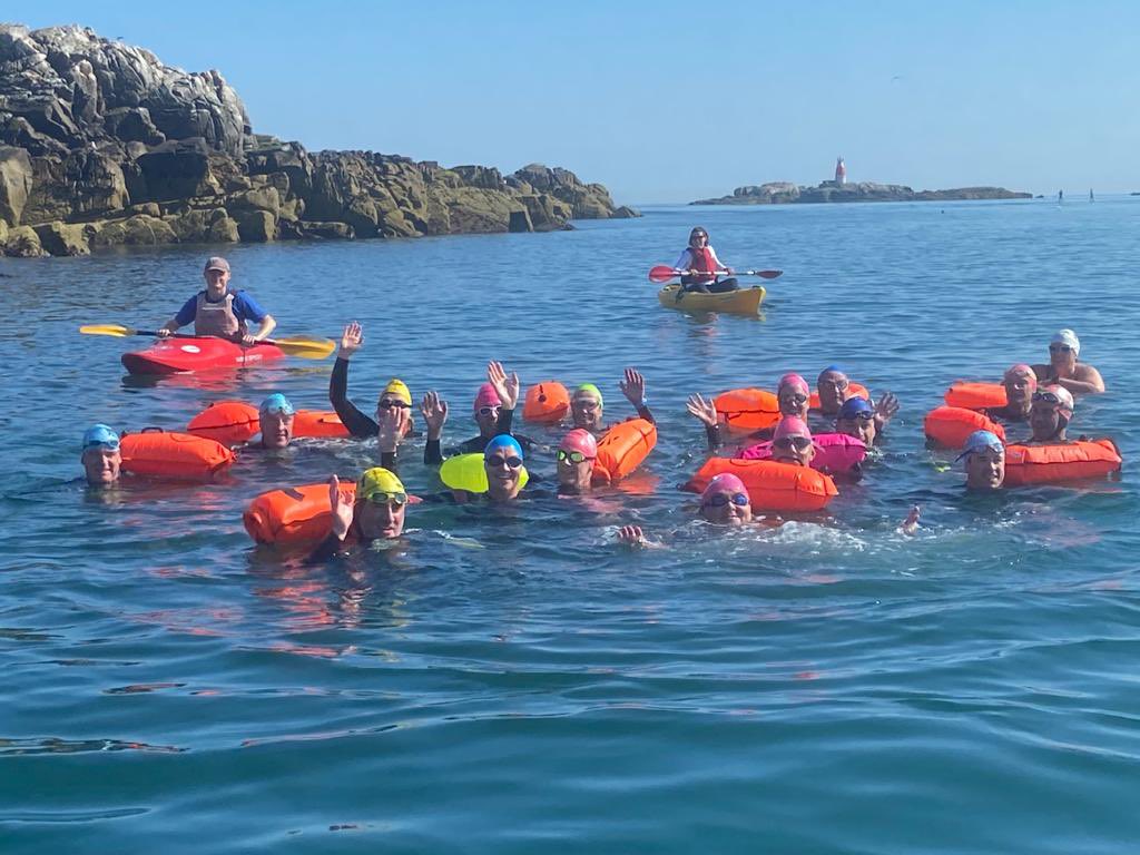 bmpdoyle's tweet photo. What a stunning morning for a #dalkeyisland swim! Nowhere like #ireland on a sunny day! https://t.co/sfH8h4mW0S