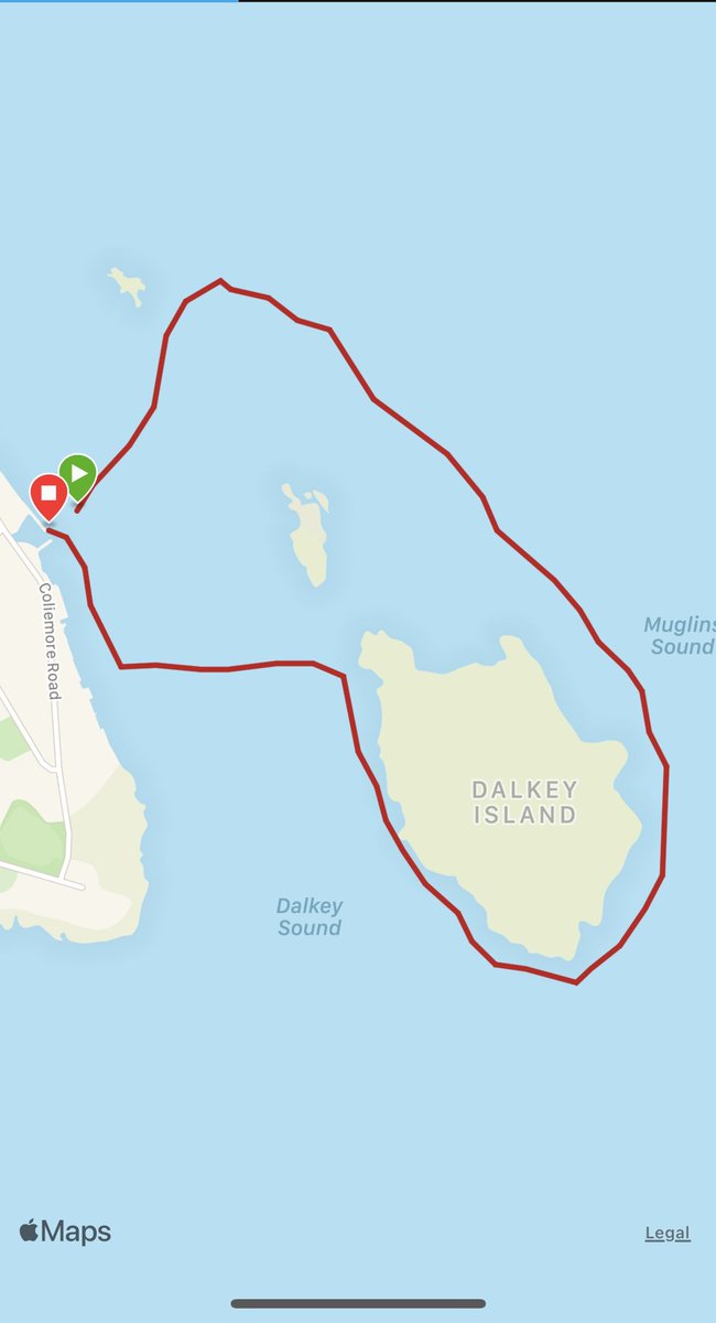 What a stunning morning for a #dalkeyisland swim! Nowhere like #ireland on a sunny day!