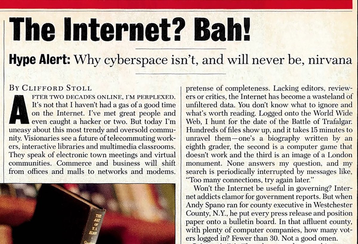 Kraken Exchange on Twitter: &quot;In 1995, critics thought the internet was a passing fad. In 2021, some skeptics say the same about #Bitcoin. They were wrong about the internet - will history