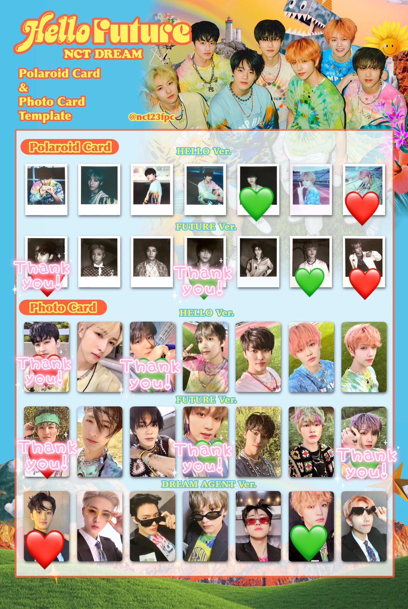 ⑨ ドリム Hello Future トレカ ロンジュン