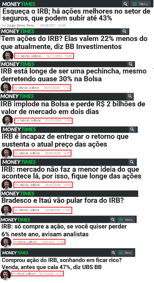 cpfsdoirb's tweet photo. @luizatrajano Cara Luiza, somos pequenos acionistas da empresa  (IRB Brasil-IRBR3), mas estamos sendo alvo de especuladores que realizam atividades ilegais para derrubar a cotação.Aguardamos há mais de 1 ano investigação da CVM e gostaríamos de seu apoio contra a manipulação de IRBR3. https://t.co/Mn7QhPoq3t