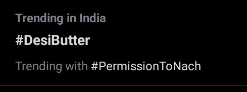 bangtinyari's tweet image. Yay let&apos;s go!!! We are trending! 
#PermissionToNach #DesiButter