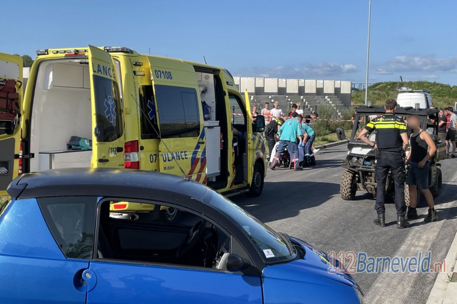 Persoon in #Barneveld aangereden door UTV en raakt zwaar gewond. 112Barneveld.