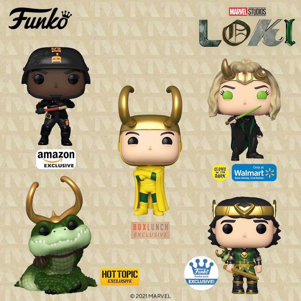 #ICYMI: Marvel Studios’ Loki. Pre-order today across a variety of retailers! #MarvelMustHaves #Funko #FunkoPop #Loki @LokiOfficial